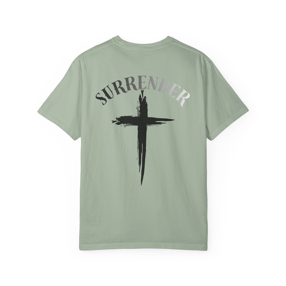 Surrender Cross T-Shirt — Christian Faith Graphic Tee, unisex