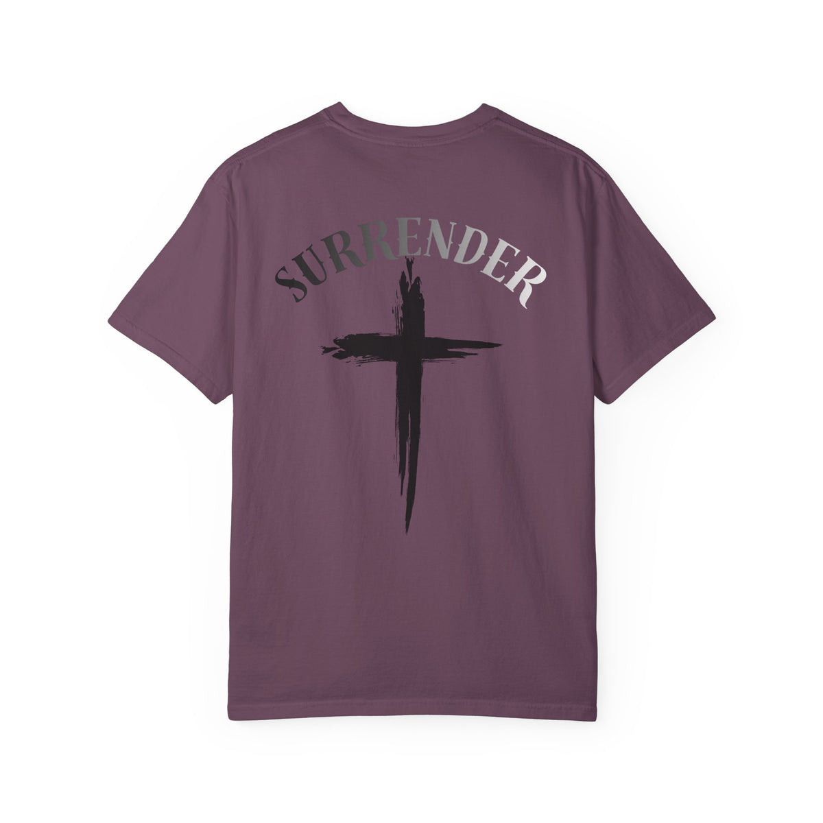 Surrender Cross T-Shirt — Christian Faith Graphic Tee, unisex