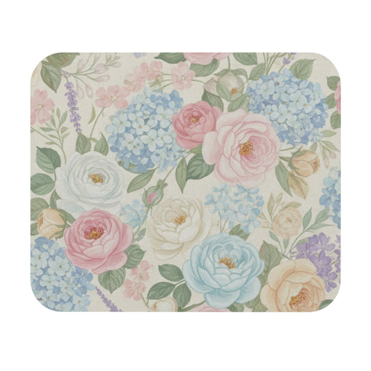 Floral Mouse Pad, Vintage Style mouse pad
