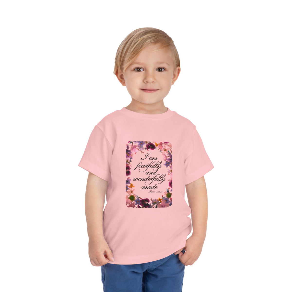 Toddler Inspirational Short Sleeve Tee, Positive Affirmation Shirt, Kids Motivational Top, Floral Design Tee, Gift for Baby Showers, [...]