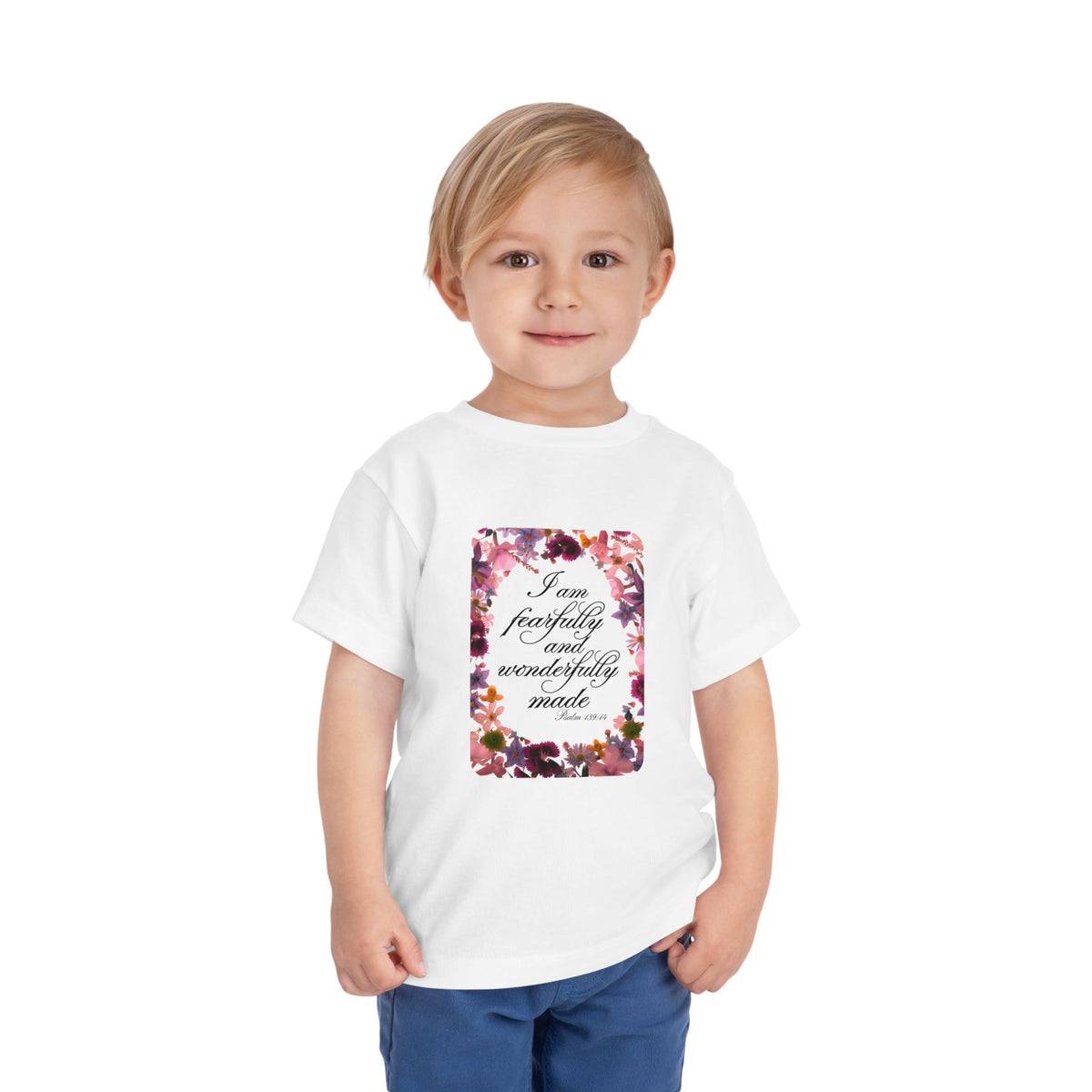 Toddler Inspirational Short Sleeve Tee, Positive Affirmation Shirt, Kids Motivational Top, Floral Design Tee, Gift for Baby Showers, [...]