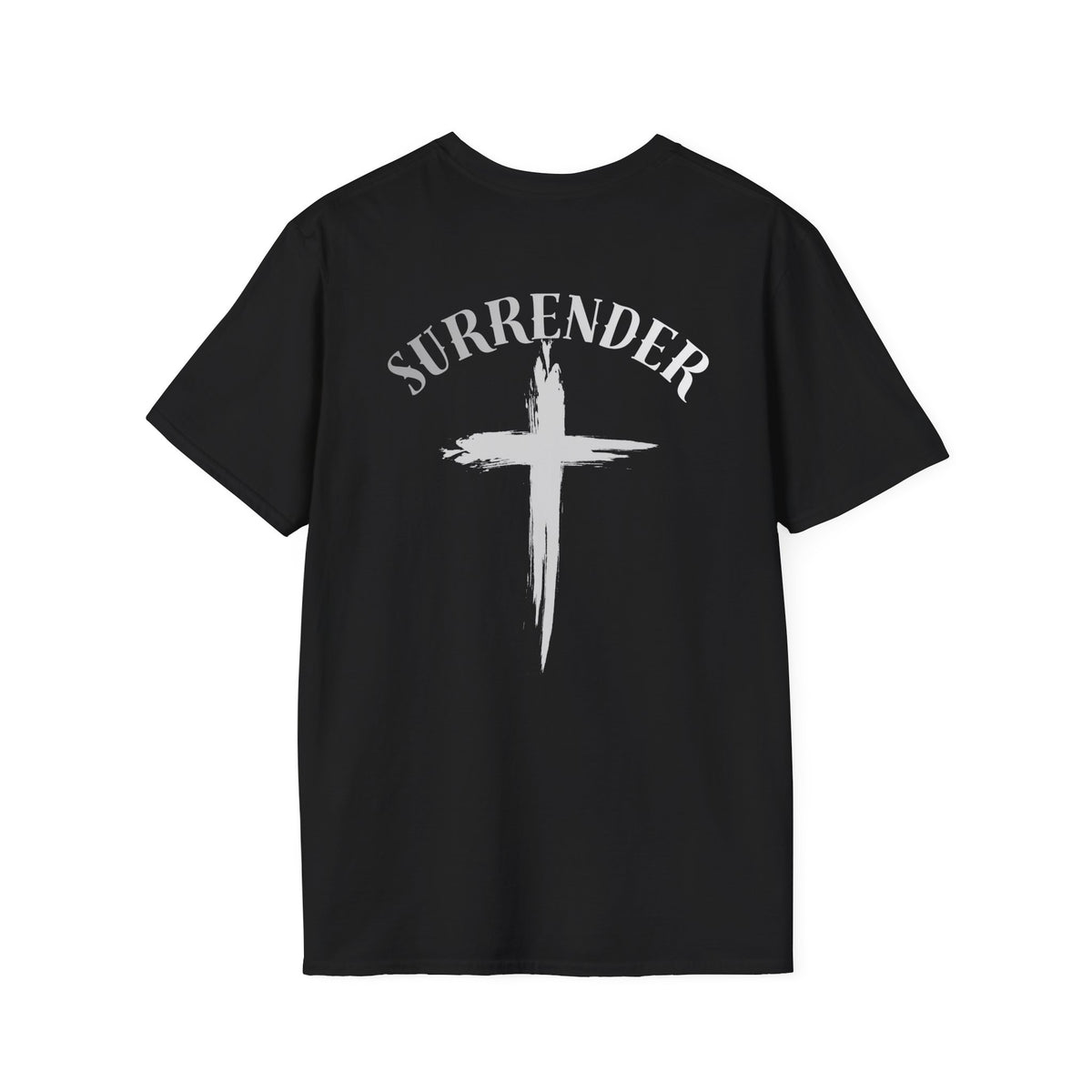 Surrender Cross T-Shirt — Christian Faith Graphic Tee