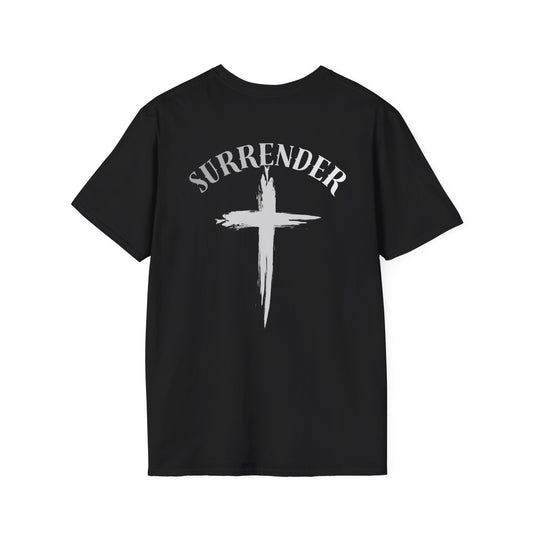 Surrender Cross T-Shirt — Christian Faith Graphic Tee