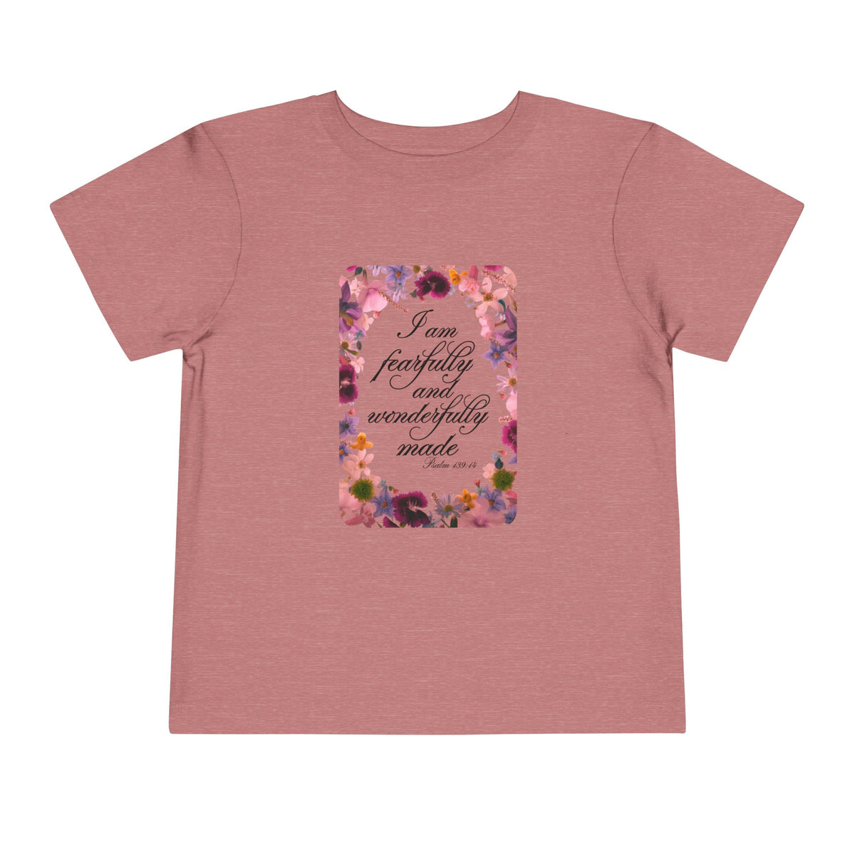Toddler Inspirational Short Sleeve Tee, Positive Affirmation Shirt, Kids Motivational Top, Floral Design Tee, Gift for Baby Showers, [...]
