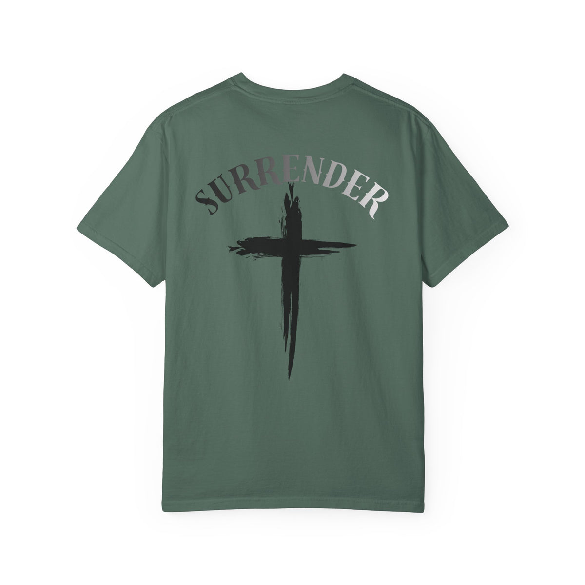 Surrender Cross T-Shirt — Christian Faith Graphic Tee, unisex