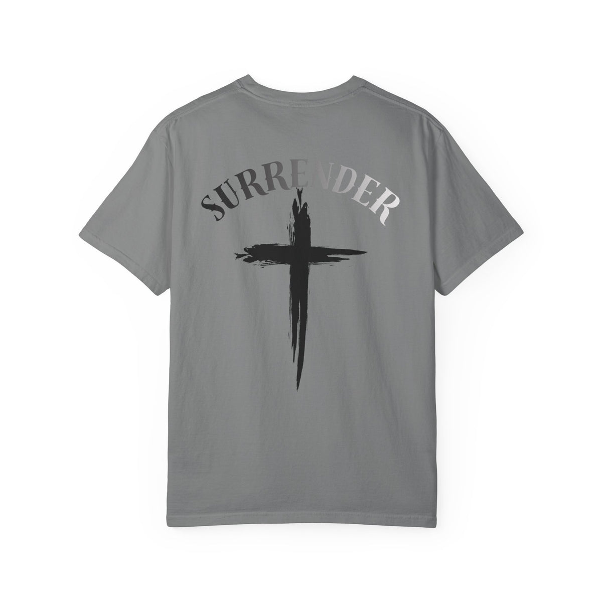 Surrender Cross T-Shirt — Christian Faith Graphic Tee, unisex