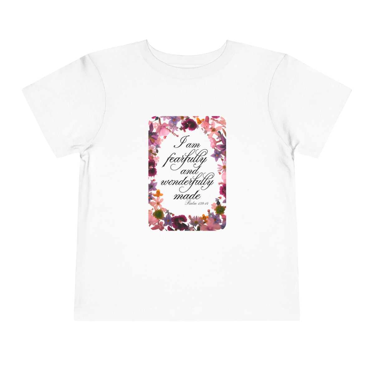 Toddler Inspirational Short Sleeve Tee, Positive Affirmation Shirt, Kids Motivational Top, Floral Design Tee, Gift for Baby Showers, [...]