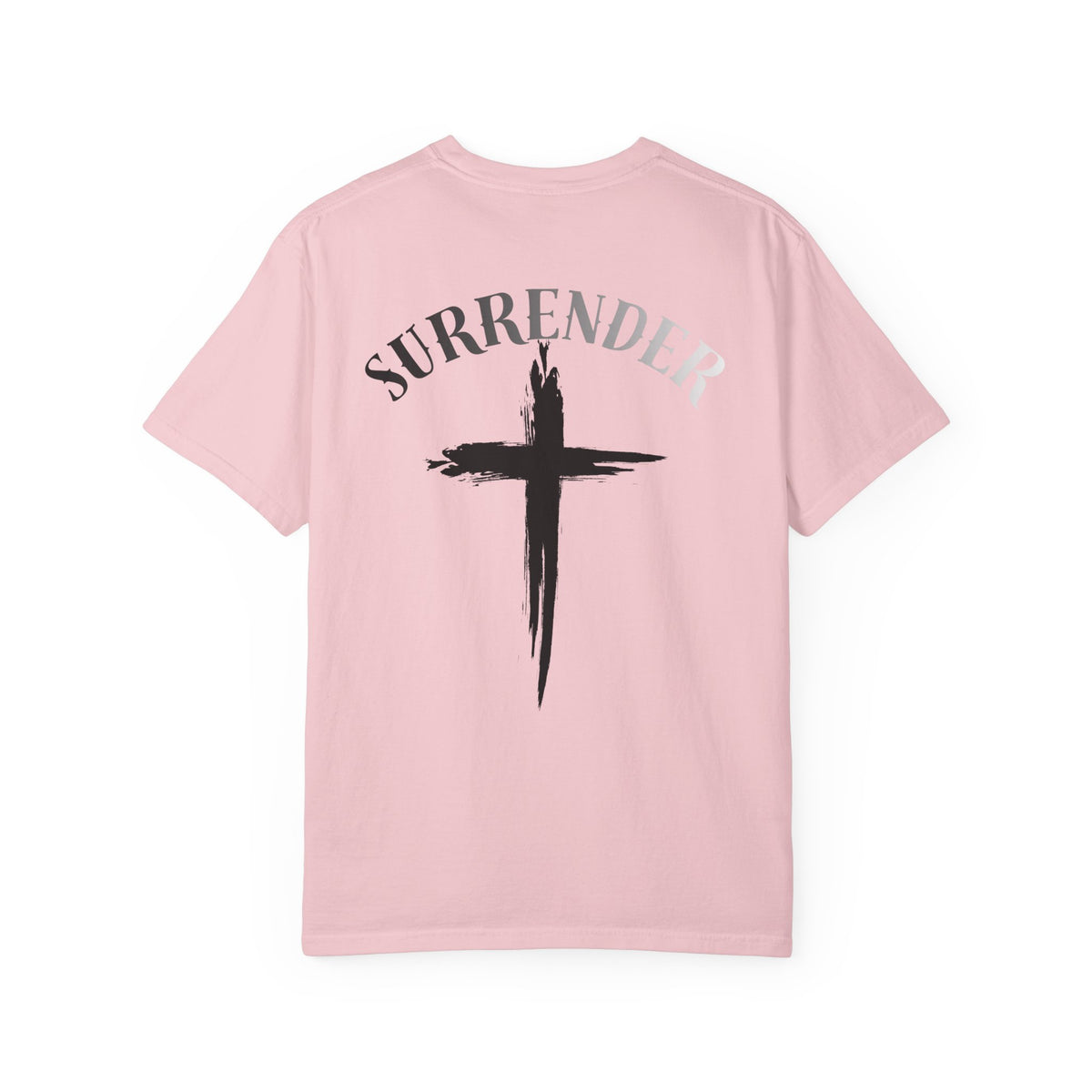 Surrender Cross T-Shirt — Christian Faith Graphic Tee, unisex