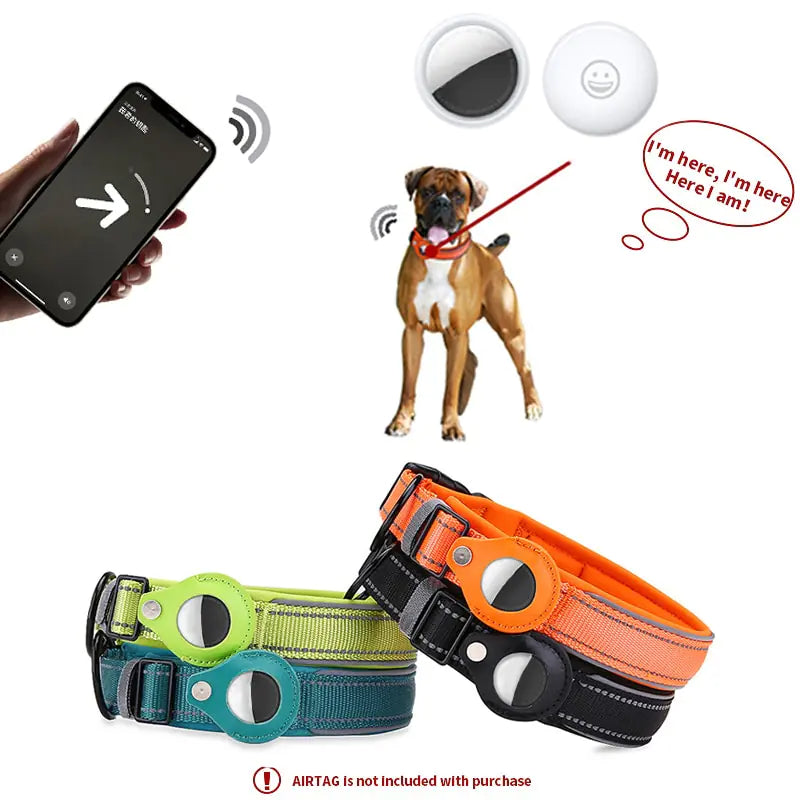 Anti-Lost Airtag Dog Collar
