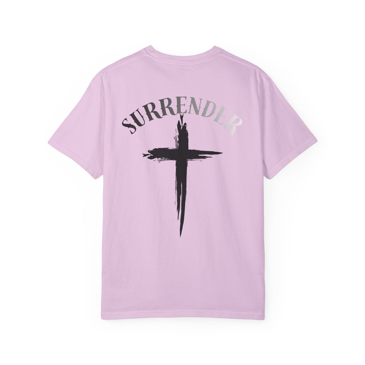 Surrender Cross T-Shirt — Christian Faith Graphic Tee, unisex