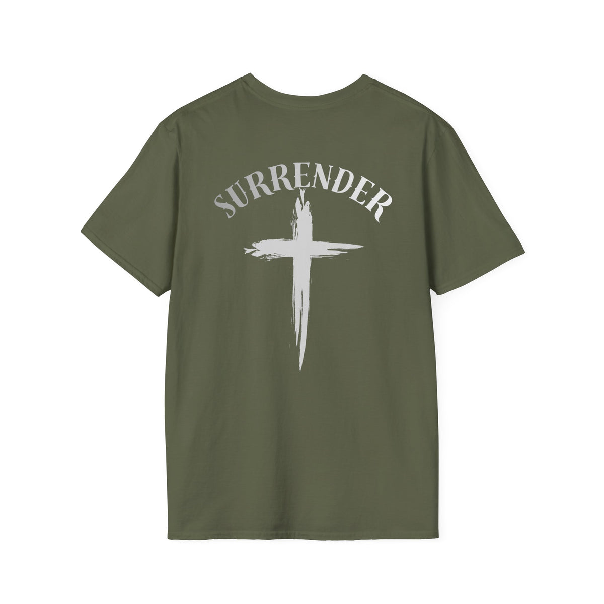 Surrender Cross T-Shirt — Christian Faith Graphic Tee