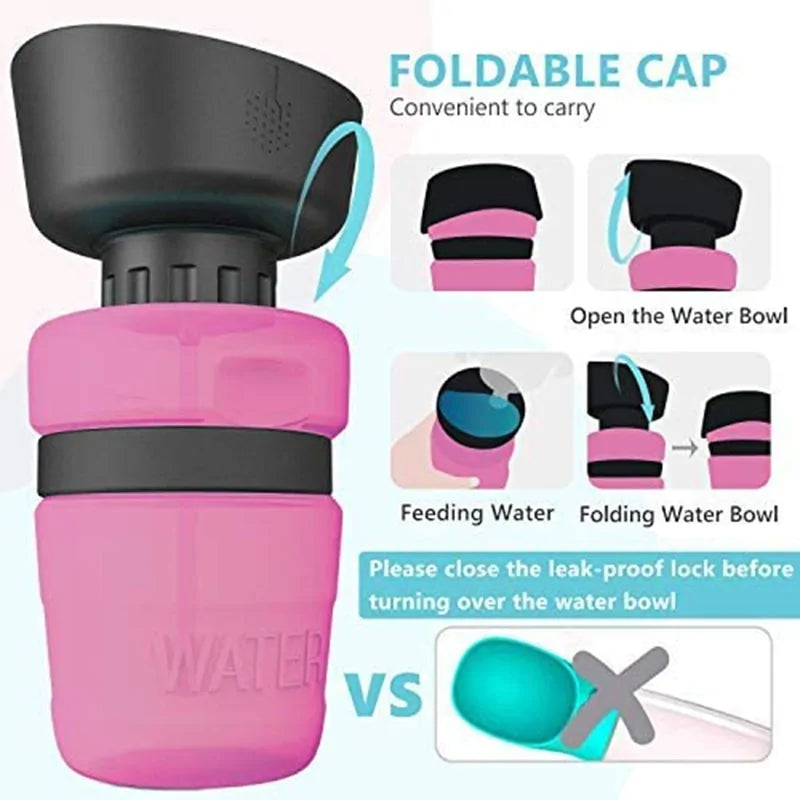 Portable Pet water Bowl