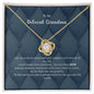 To My Beloved Grandma | Love Knot Necklace