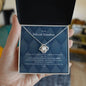 To My Beloved Grandma | Love Knot Necklace