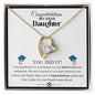 Congratulations My Dear Daughter | Forever Love Necklace