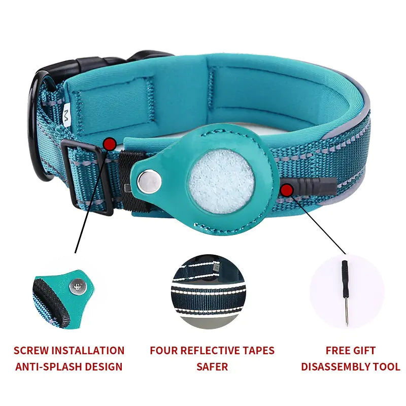Anti-Lost Airtag Dog Collar