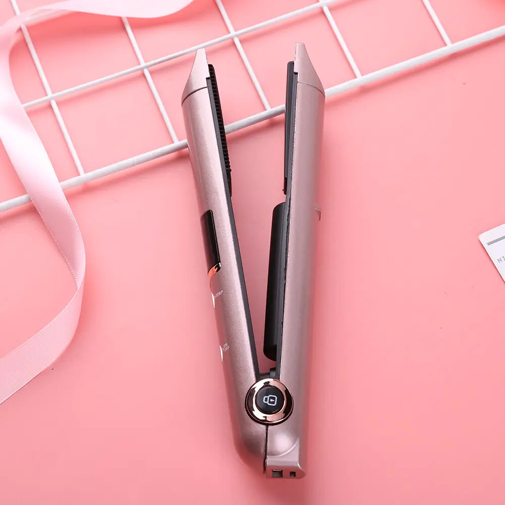Portable 2 in 1 Hair Curler Straightener